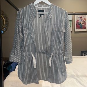 Lightweight Pinstripe Jacket